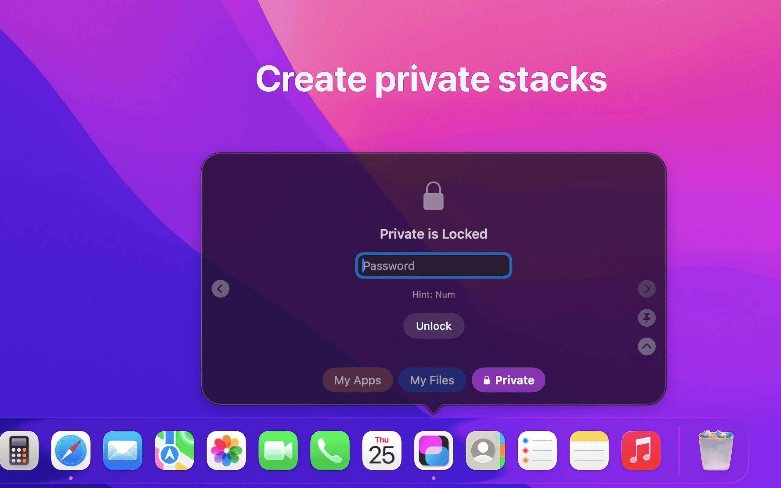 Privacy first Image: Create private stacks